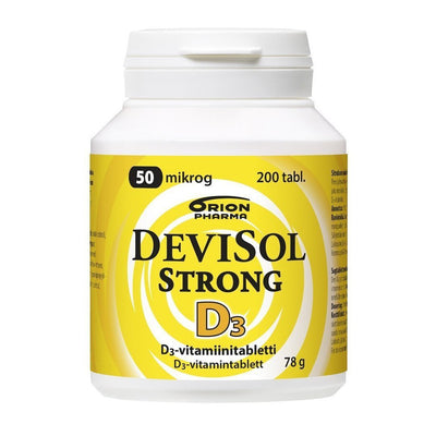 DEVISOL STRONG 50 mikrog 200 tablettia