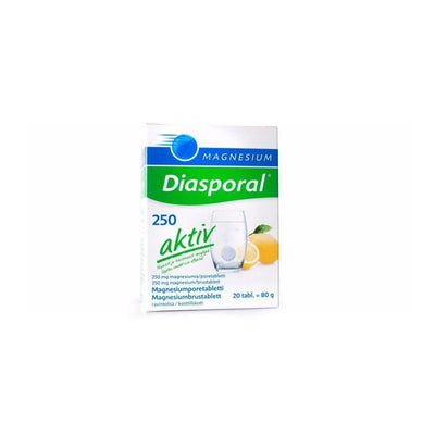 Diasporal magnesium 250 Aktiv poretabletti