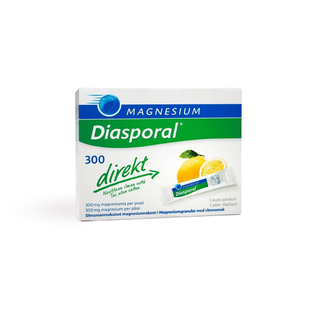 Diasporal magnesium 300 Direkt annosrakeet