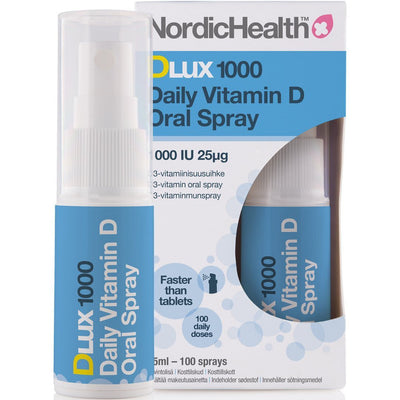 Nordic Health Dlux 1000 25 mikrog suihke 100 annosta