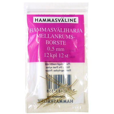 Doft hammasväliharja 0.5 mm lila