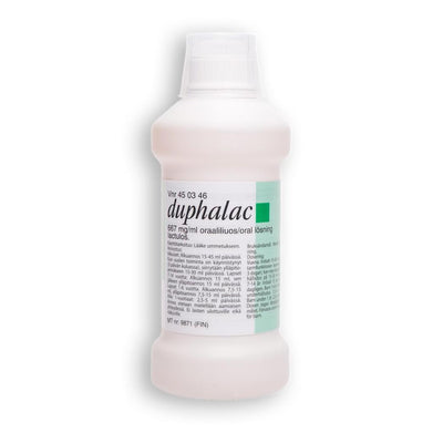 Duphalac 667 mg/ml -oraaliliuos -eri kokoja