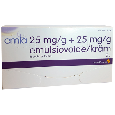Emla 25/25 mg/g -emulsiovoide