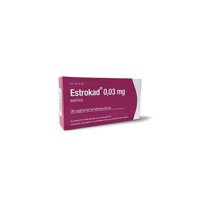 Estrokad 0,03 mg -emätinpuikot