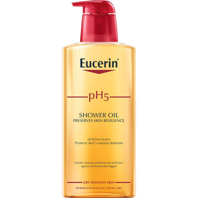 Eucerin pH5 Shower Oil -suihkuöljy -pumppupullo