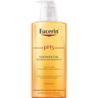 Eucerin pH5 Shower Oil - suihkuöljy-pumppupullo hajusteeton