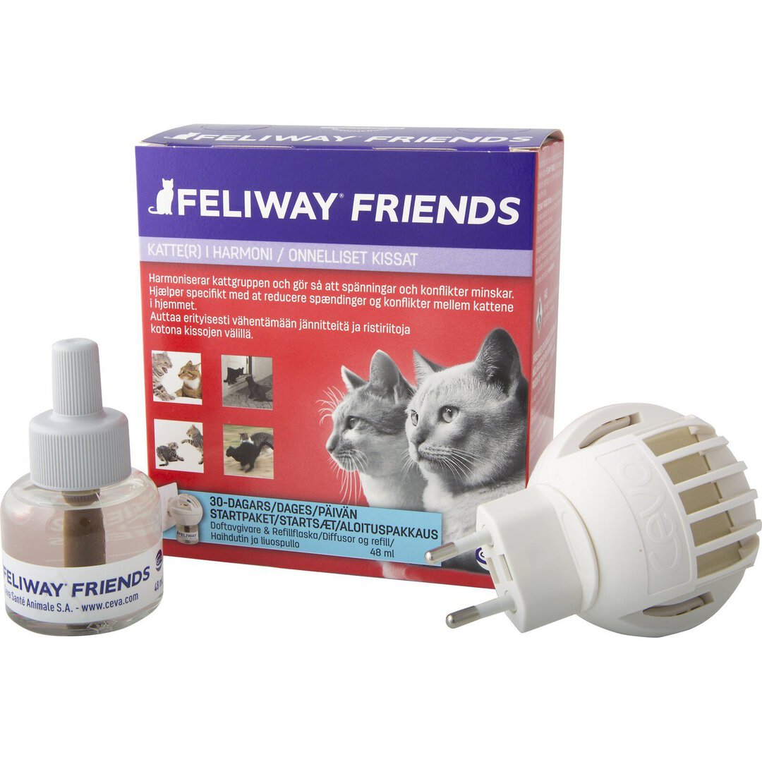 Feliway Friends haihdutin ja liuos