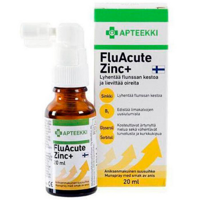 Apteekki FluAcute Zinc+ anis