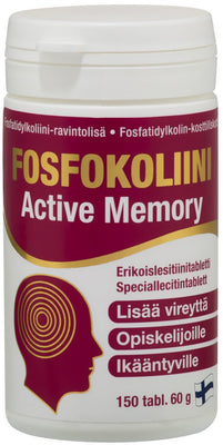 Fosfokoliini Active Memory tabletti