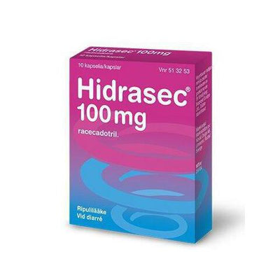 HIDRASEC 100 mg kapseli ripulin hoitoon