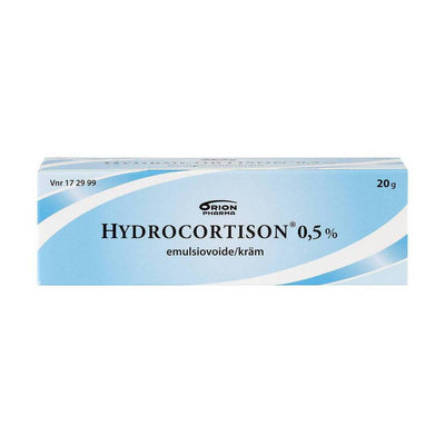 Hydrocortison 0,5 % emulsiovoide -eri kokoja