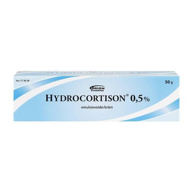 Hydrocortison 0,5 % emulsiovoide -eri kokoja