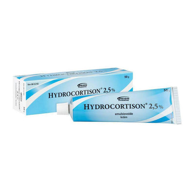 Hydrocortison 2,5 % emulsiovoide -eri kokoja