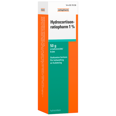Hydrocortison-ratiopharm 1 % - eri kokoja