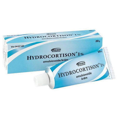 Hydrocortison 1 % emulsiovoide -eri kokoja