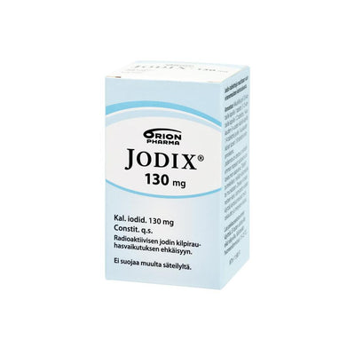 JODIX 130 mg tabletti -eri kokoja
