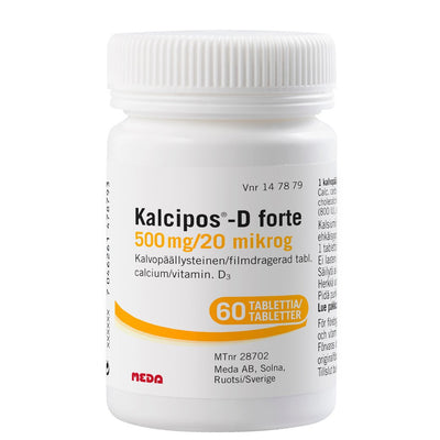 KALCIPOS-D FORTE 500 mg/800 IU 60 tabl.
