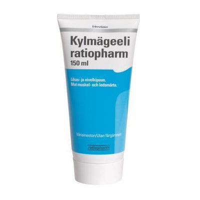 KYLMÄGEELI RATIOPHARM 150 ml