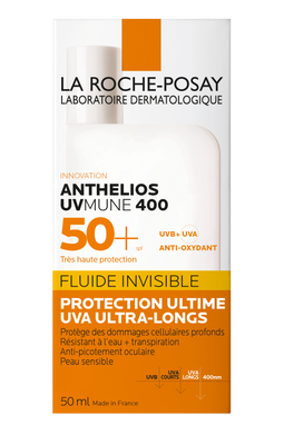 La Roche-Posay Anthelios UV-MUNE400 Ultra-Light SPF50+ kasvoille