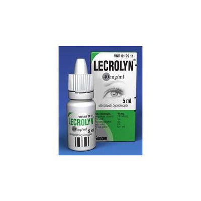Lecrolyn 40 mg/ml silmätipat - eri kokoja