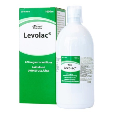 LEVOLAC 670 mg/ml ummetuslääke - eri kokoja