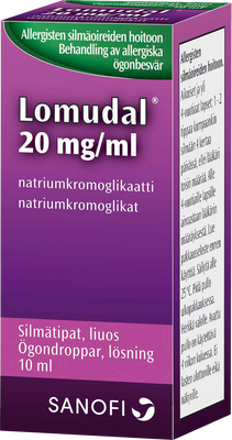 Lomudal 20 mg/ml - eri kokoja