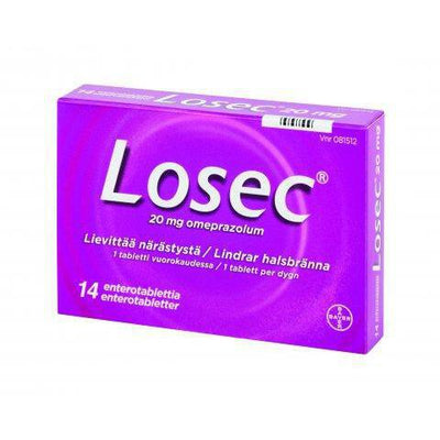 LOSEC 20 mg 7 / 14 tabl