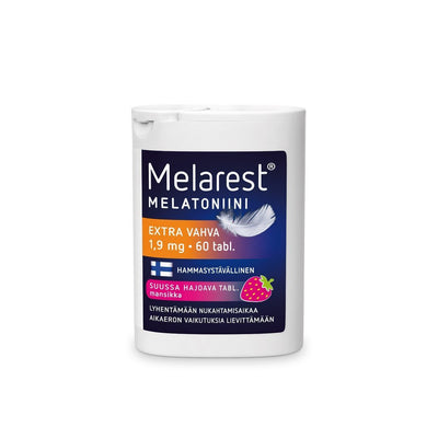 MELAREST MELATONIINI EXTRA VAHVA 1,9 MG 60 tabl