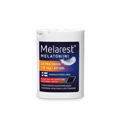 MELAREST MELATONIINI EXTRA VAHVA 1,9 MG 60 tabl