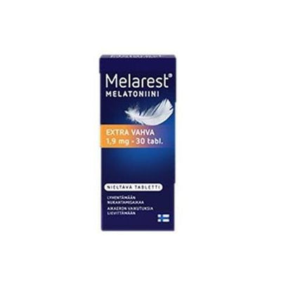 MELAREST MELATONIINI EXTRA VAHVA NIELTÄVÄ 1,9 MG - eri kokoja