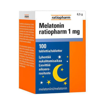 MELATONIN RATIOPHARM 1MG 100 tabl