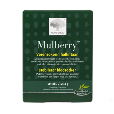 Mulberry Verensokerin Hallintaan 60 tabl.
