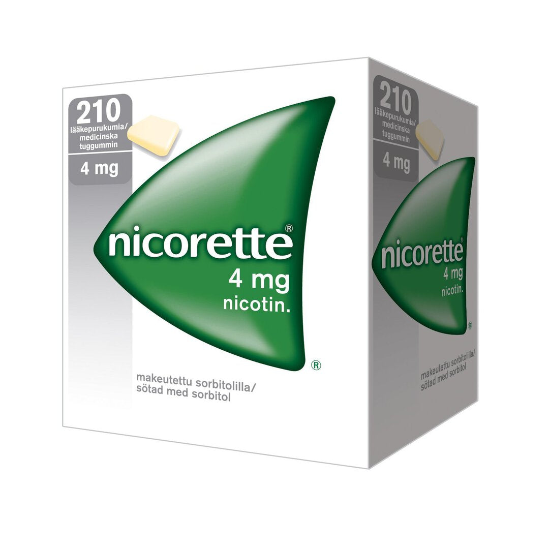 Nicorette 4 mg - eri kokoja