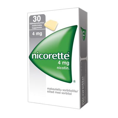 Nicorette 4 mg - eri kokoja