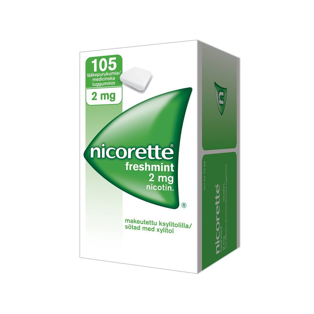 Nicorette Freshmint 2 mg - eri kokoja