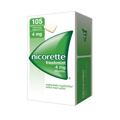 Nicorette Freshmint 4 mg - eri kokoja