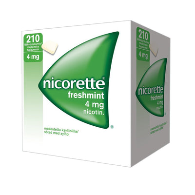 Nicorette Freshmint 4 mg - eri kokoja