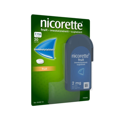 Nicorette Fruit 2 mg 20 tabl