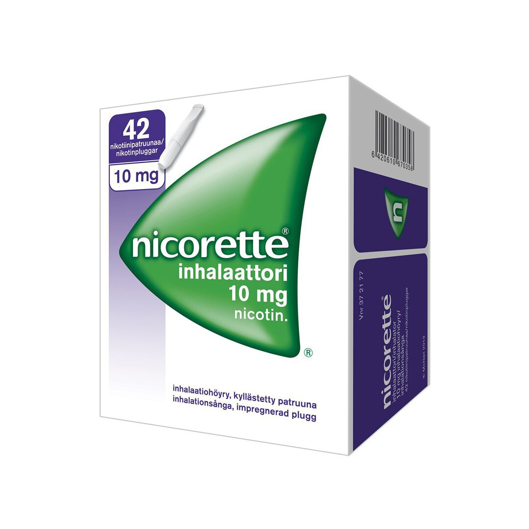 Nicorette Inhalaattori 10 mg - eri kokoja