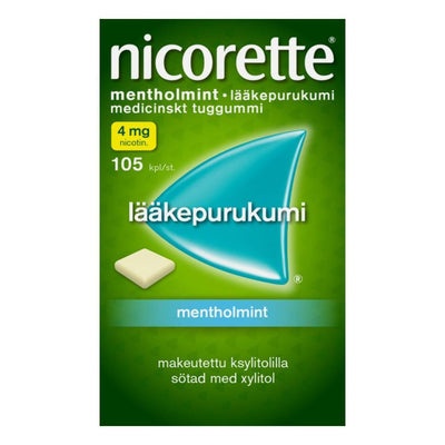 Nicorette Mentholmint 4 mg - eri kokoja