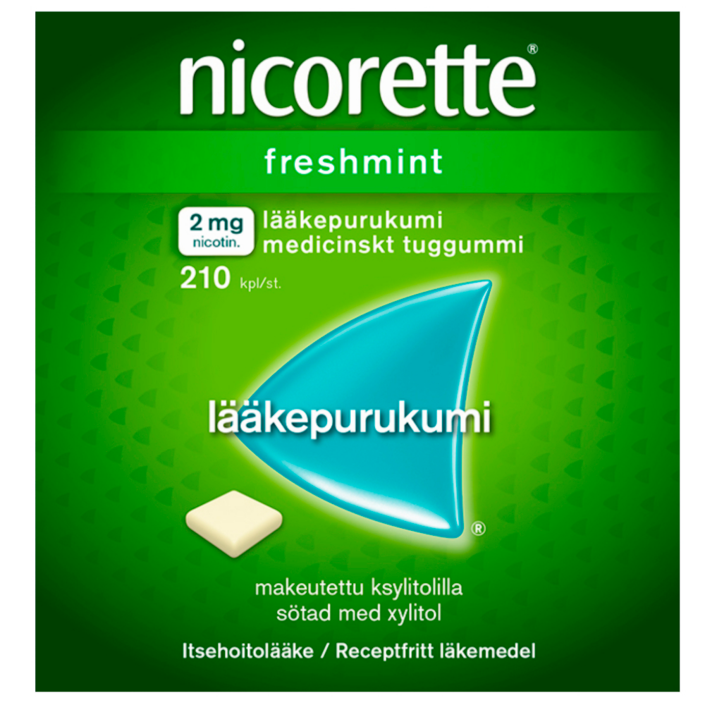 Nicorette Freshmint 2 mg - eri kokoja