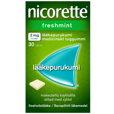 Nicorette Freshmint 2 mg - eri kokoja