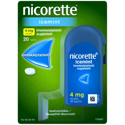 Nicorette Icemint 4 mg 20 tabl