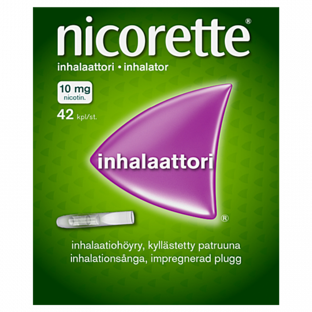 Nicorette Inhalaattori 10 mg - eri kokoja