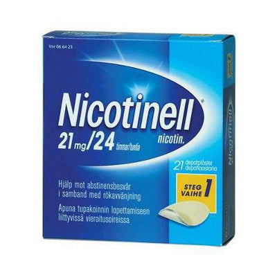 NICOTINELL 21 mg/24 h - eri kokoja