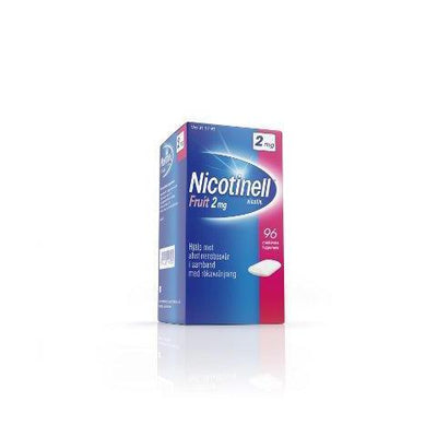 NICOTINELL FRUIT 2 mg - eri kokoja