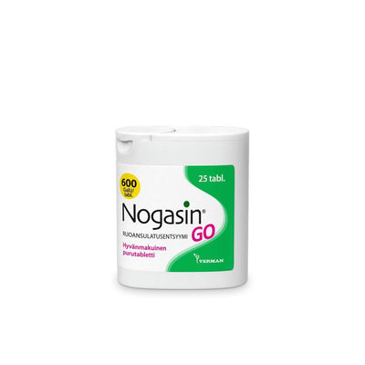 NOGASIN GO 600 GaIU 25/50 PURUTABL.