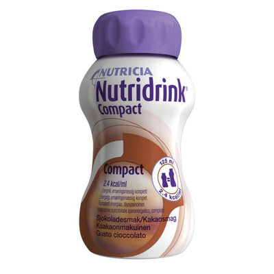 NUTRIDRINK COMPACT KAAKAO 4 x 125 ml