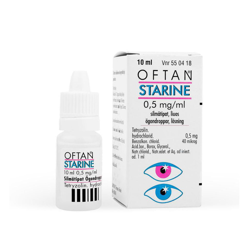 OFTAN STARINE 0,5 mg/ml silmätipat 10 ml pullo