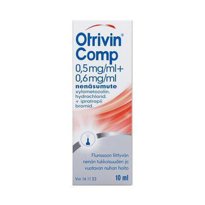 Otrivin Comp 0,5/0,6 mg/ml -kaksitehoinen nenäsumute 10 ml